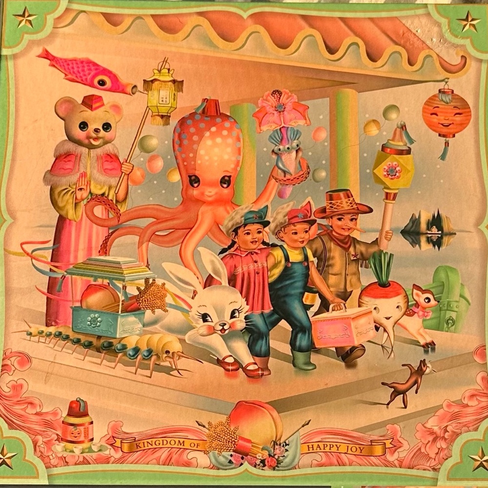 Jigsaw 500 piece. Fred - Fiona Hewitt Kingdom of Happy Joy. Whimsical. Cool
